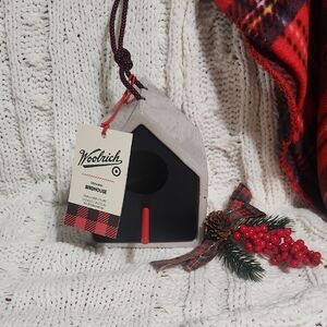 Woolrich ceramic Birdhouse